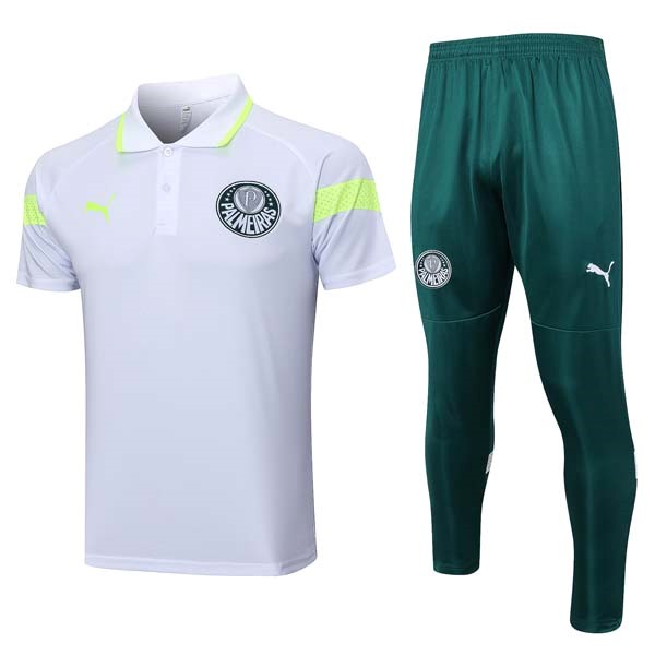 Polo Palmeiras Conjunto Completo 2023/24 Blanco Verde